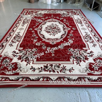 Ковер Лайт Карпет New 7 Дизайн 23877 Красный